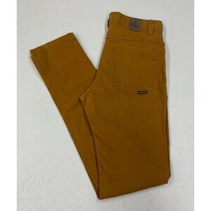 Men Prana Tucson Slim Fit canvas chino organic cotton outdoor hiking pants 28x32